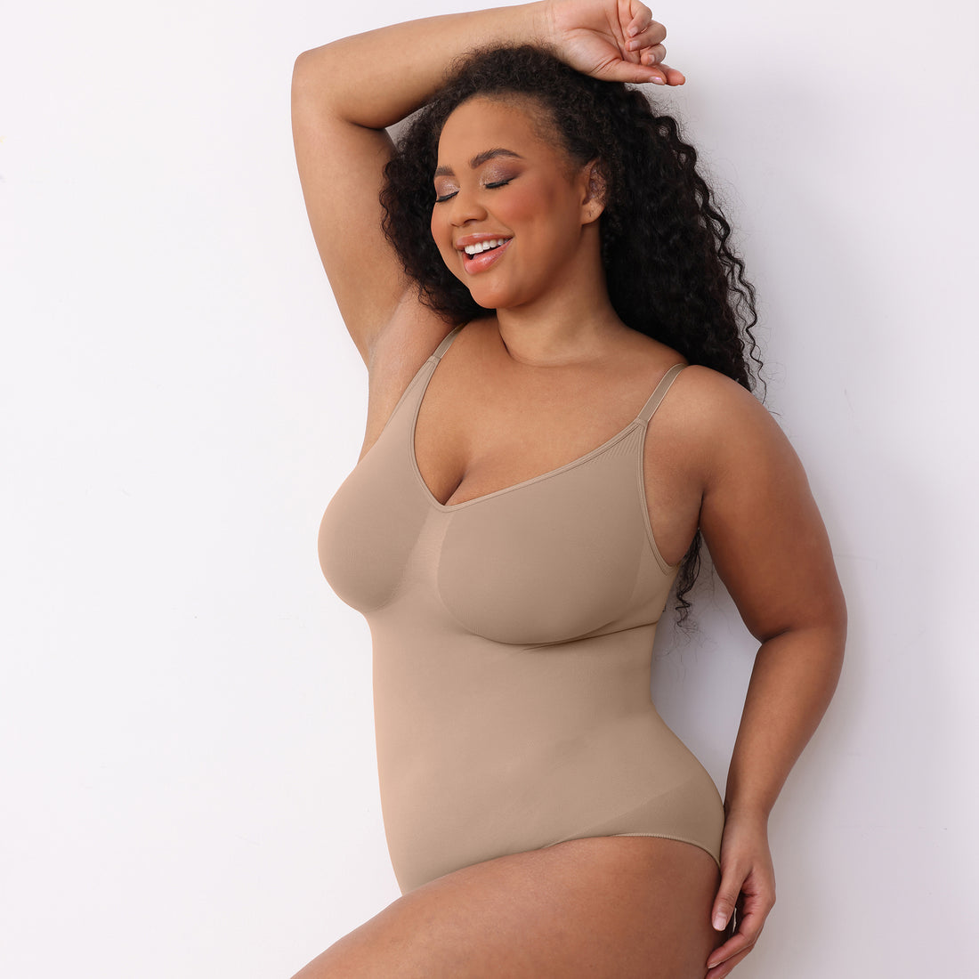 Women’s Sculpting Shapewear Bodysuit Waist Trainer Body Shaper