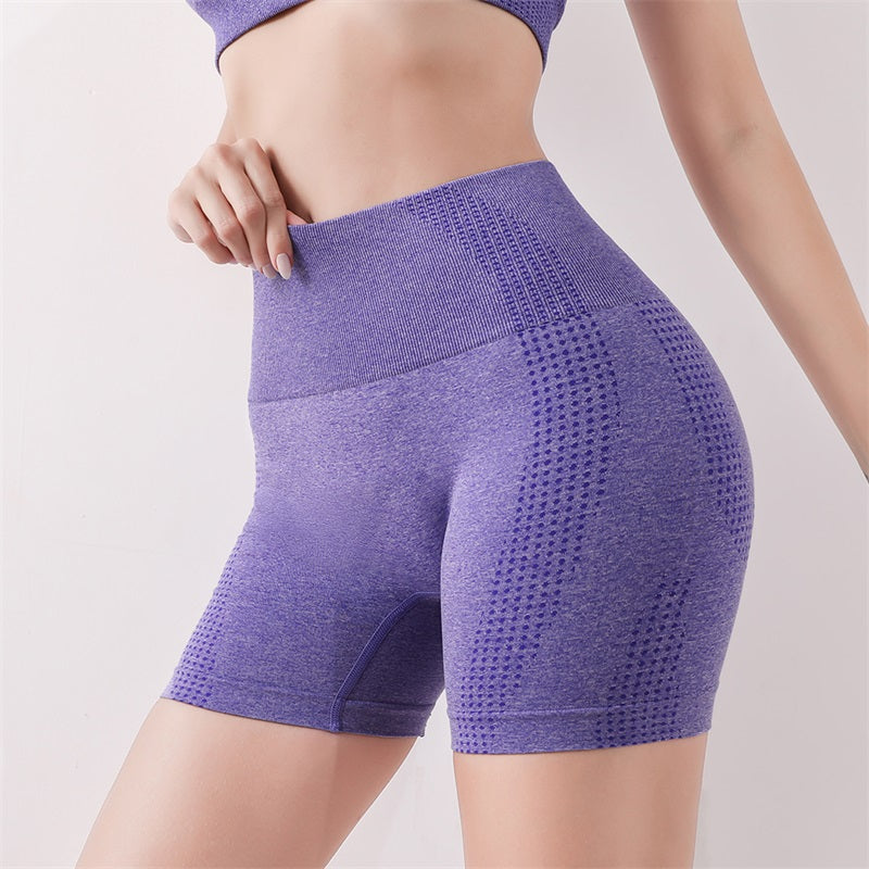 Women's High Waist Seamless Butt Lift Sport Panties Workout Shorts