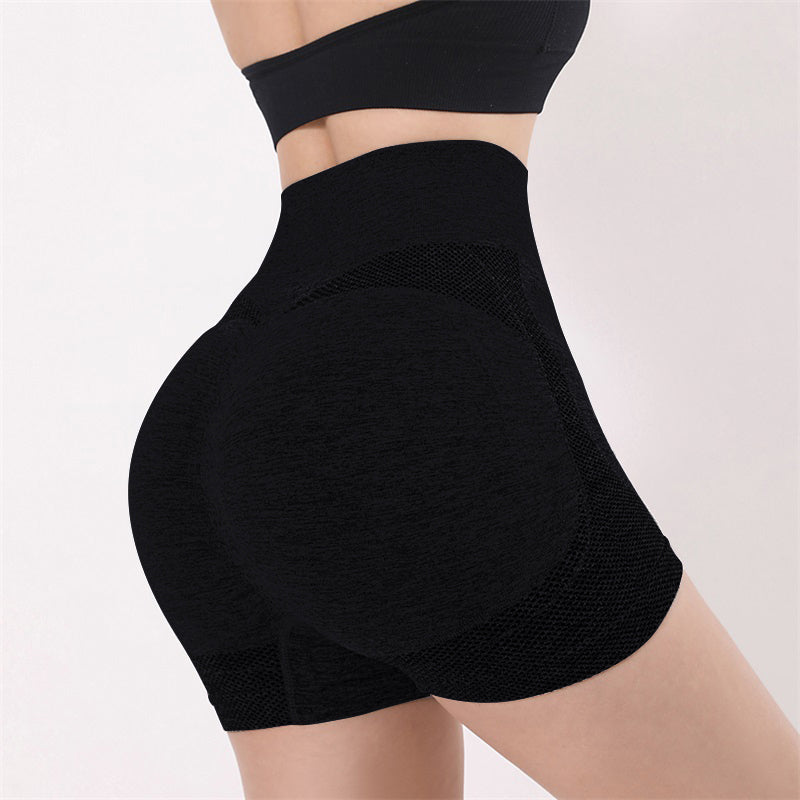 Yoga Shorts Seamless Butt Lift and Tummy Control Gym Leggings for Fitness